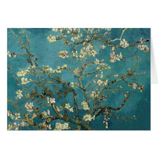 Van Gogh Almond Branches in Bloom Cards (Front Horizontal)