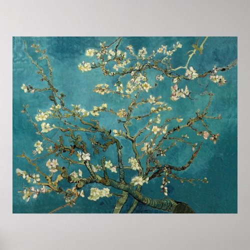Van Gogh Almond Branches in Bloom Poster