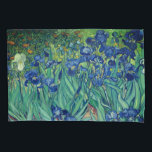 Van Gogh Art Irises Pillow Case<br><div class="desc">Vincent Van Gogh's Artwork "Irises" is featured on this pillowcase. Irises is an oil painting by Dutch artist Vincent van Gogh. Painted in 1889, the work is a landscape with a cropped composition and is one of a series of several hundred paintings that van Gogh created at the Saint-Paul-de-Mausole asylum...</div>