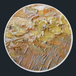 Van Gogh Artist Painting Abstract Brush Stroke Cer Ceramic Knob<br><div class="desc">Here is your chance to channel your inner artist. Here is your chance to channel your inner artist. This is a close-up detail of the paint of a painting by the great impressionist Vincent van Gogh. The brush strokes which are so evident make you almost feel his vibrant hand brushing...</div>