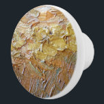 Van Gogh Artist Painting Abstract Brush Stroke Cer Ceramic Knob<br><div class="desc">Here is your chance to channel your inner artist. Here is your chance to channel your inner artist. This is a close-up detail of the paint of a painting by the great impressionist Vincent van Gogh. The brush strokes which are so evident make you almost feel his vibrant hand brushing...</div>