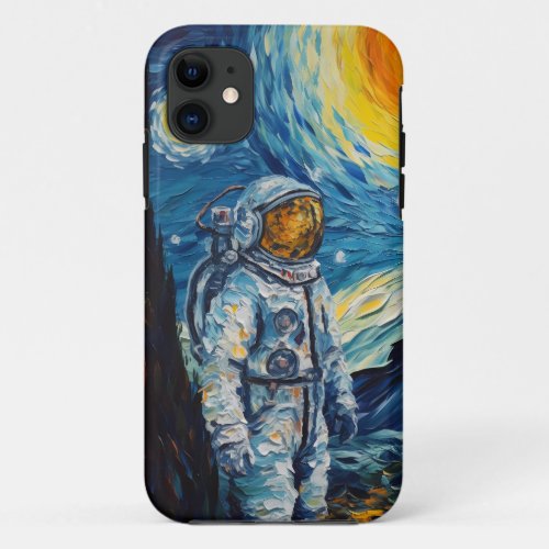 Van Gogh Astronaut Starry Night Phone case