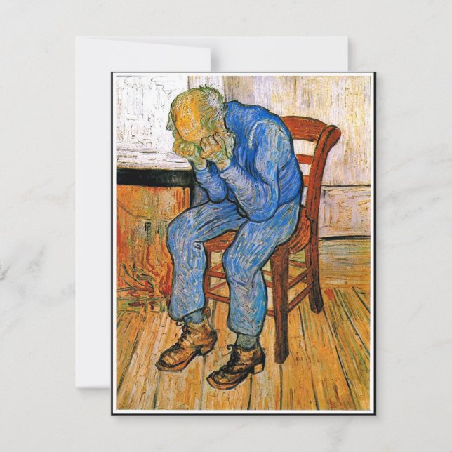 Van Gogh - At Eternity's Gate Card (Front)