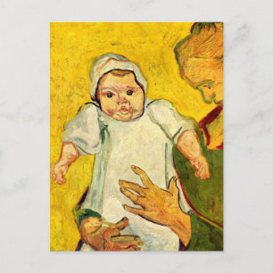 Van Gogh - Augustine Roulin and her Baby Postcard