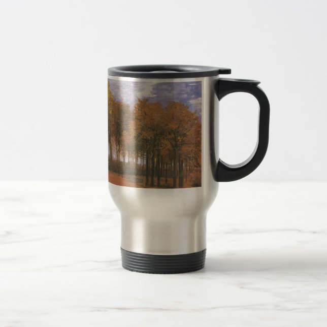 Van Gogh Autumn Fall Tree Leaves Destiny Travel Mug (Right)