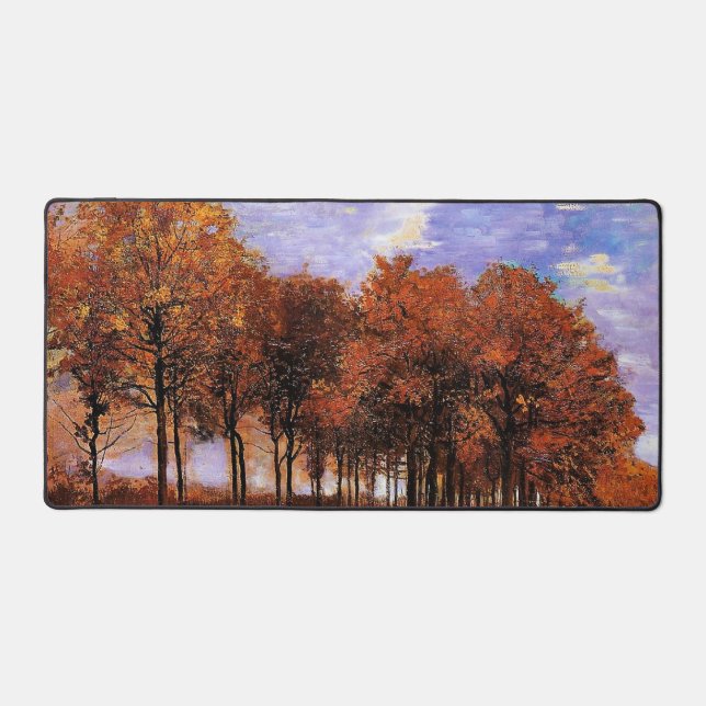 Van Gogh - Autumn Landscape, Desk Mat (Front)