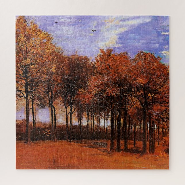 Van Gogh - Autumn Landscape Jigsaw Puzzle (Vertical)