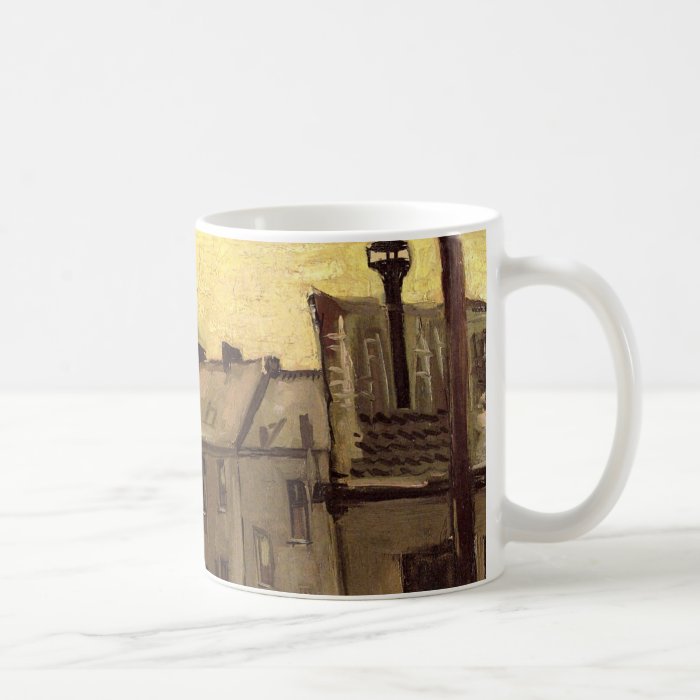 Van Gogh; Backyards of Old Houses, Antwerp in Snow Coffee Mug