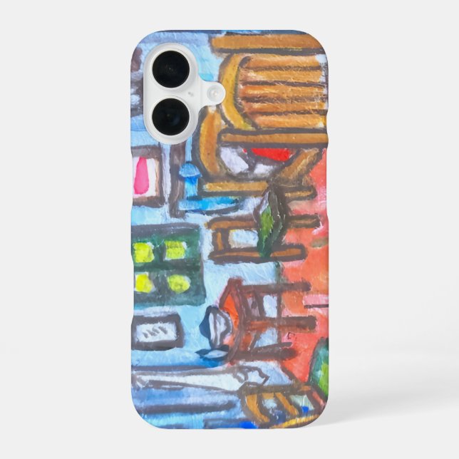 Van Gogh Bedroom mini  Iphone Case (Back)