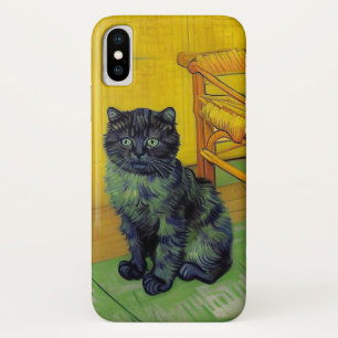 Van Gogh Black Cat iPhone X Case