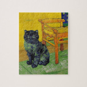Van Gogh Black Cat Jigsaw Puzzle