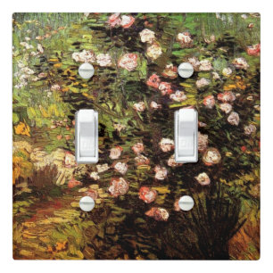 Van Gogh - Blooming Rose Bush Light Switch Cover