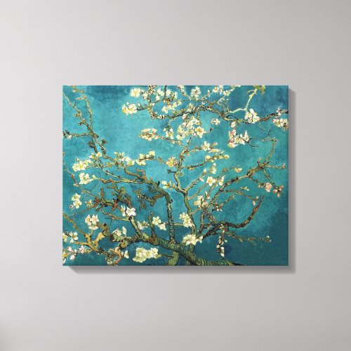 Van Gogh Blossoming Almond Tree Fine Art Canvas Print
