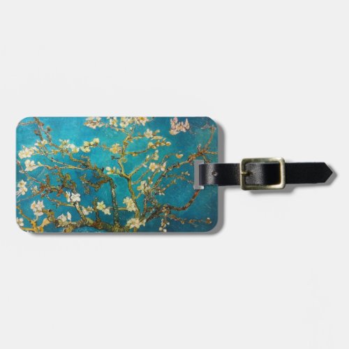 Van Gogh Blossoming Almond Tree Luggage Tag