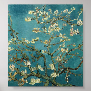 Van Gogh - Blossoming Almond Tree Poster