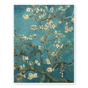 Van Gogh - Blossoming Almond Tree Temporary Tattoos