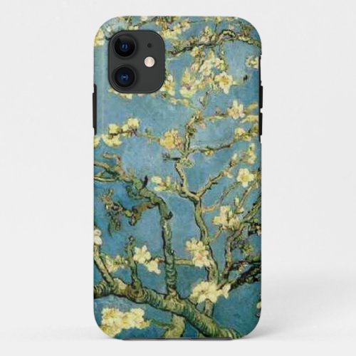 Van Gogh Blossoming Almond Tree Vintage Art iPhone 11 Case