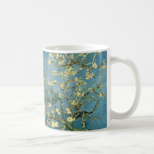 Van Gogh Blossoming Almond Tree Vintage Art Coffee Mug