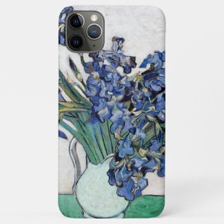 Van Gogh Blue Irises Apple 11  iPhone Case
