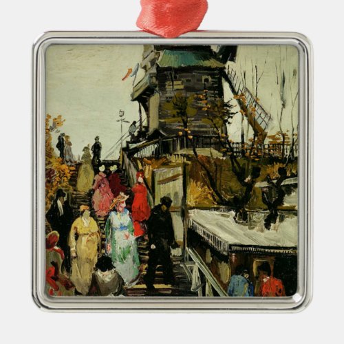 Van Gogh _ Blute_Fin Mill  Metal Ornament