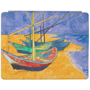 Van Gogh Boats Impressionism Beach iPad Smart Cover