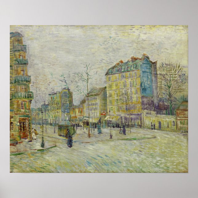 Van Gogh - Boulevard De Clichy Poster (Front)