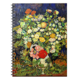 Van Gogh - Bouquet of Flowers in a Vase Notebook