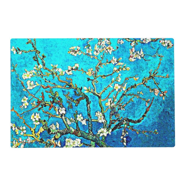 Van Gogh - Branches with Almond Blossom Placemat (Front)