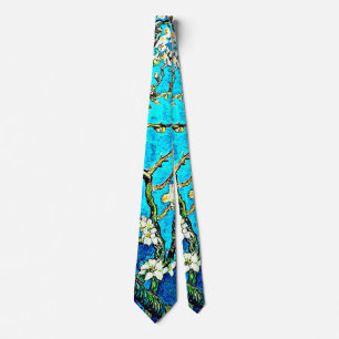 Van Gogh - Branches with Almonds Neck Tie