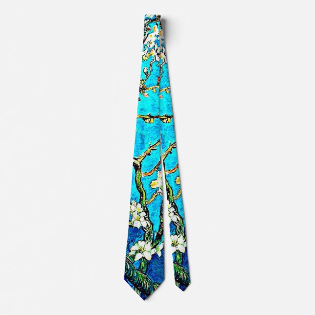 Van Gogh - Branches with Almonds Neck Tie (Front)
