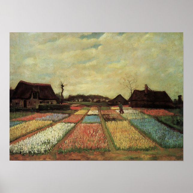 Van Gogh - Bulb Fields Poster (Front)