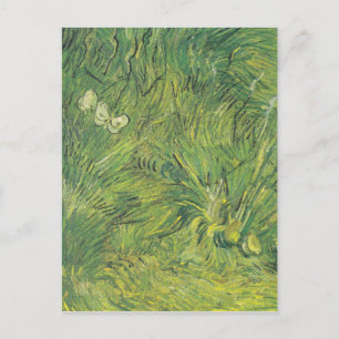 Van Gogh   Butterflies   New address Announcement Postcard