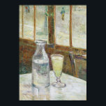 Van Gogh - Cafe Table With Absinthe Poster<br><div class="desc">Cafe Table With Absinthe by Vincent Van Gogh. For more poster-ready images from Zedign Art Series Book 37 "Vincent Van Gogh - Paintings & Drawings Vol 2",  visit https://books.zedign.com/zas/37.html</div>