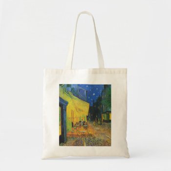 Van Gogh | Cafe Terrace At Night | 1888 Tote Bag by _vangoghart at Zazzle