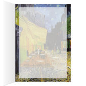 Van Gogh Cafe Terrace at Night Cards (Inside (Right))
