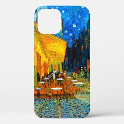 Van Gogh Caf Terrace at Night iPhone 12 Case