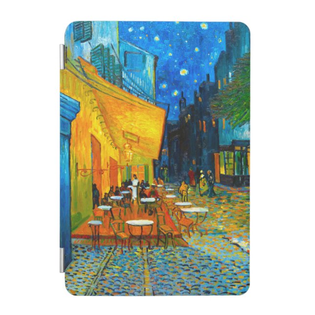 Van Gogh Café Terrace at Night iPad Mini Cover (Front)