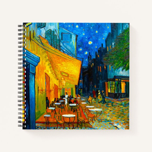 Van Gogh Café Terrace at Night Notebook (Front)