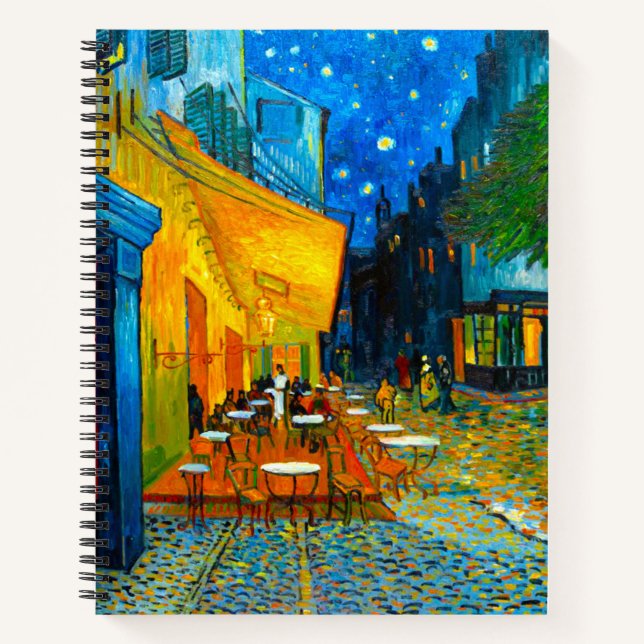 Van Gogh Café Terrace at Night Notebook (Front)