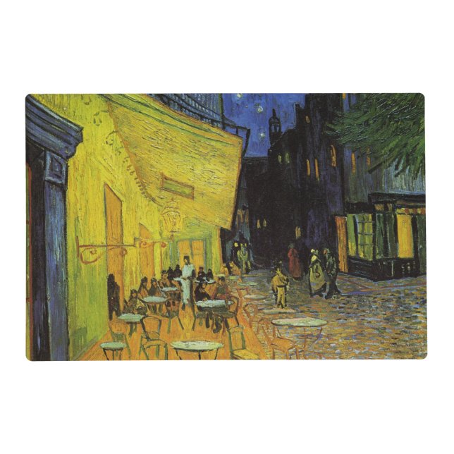 Van Gogh; Cafe Terrace at Night Placemat (Front)