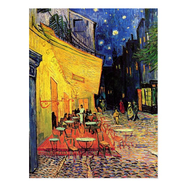 Van Gogh Cafe Terrace At Night Postcard Zazzle Com   Van Gogh Cafe Terrace At Night Postcard R571e7408b0144e89bfbffda9cde7cca9 Vgbaq 8byvr 630 