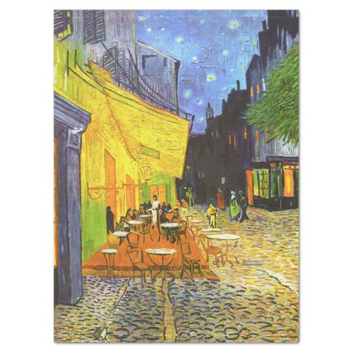 VAN GOGH CAFE TERRACE AT NIGHT TISSUE PAPER