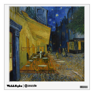 Van Gogh Cafe Terrace At Night Wall Decal