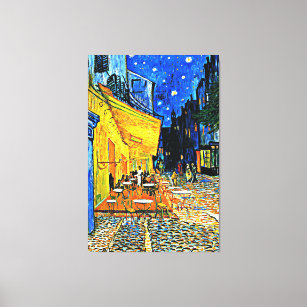 Van Gogh - Cafe Terrace Canvas Print