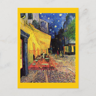 Van Gogh Cafe Terrace (F467) Fine Art Postcard