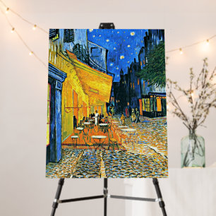 Van Gogh - Cafe Terrace Foam Board