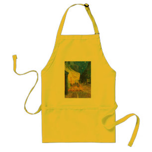 Van Gogh Cafe Terrace French Street Scene Adult Apron