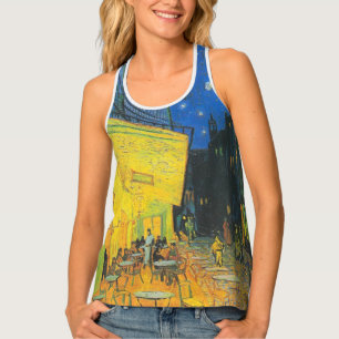 Van Gogh Cafe Terrace French Street Scene Tank Top