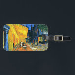 Van Gogh - Cafe Terrace Luggage Tag<br><div class="desc">Cafe Terrace,  popular painting by Vincent van Gogh</div>