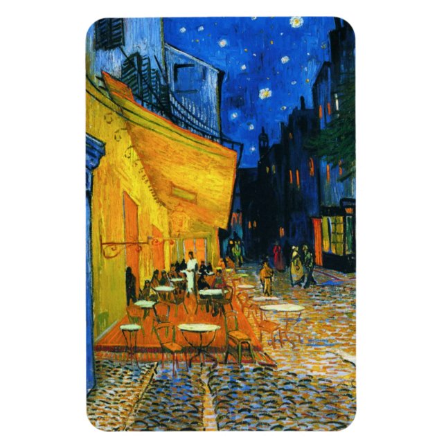 Van Gogh Café Terrace Magnet (Vertical)
